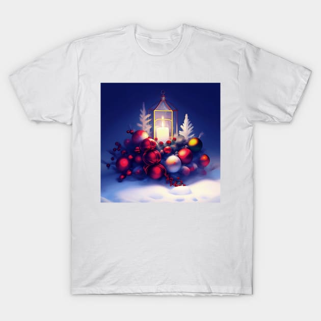 Festive Christmas Centerpiece T-Shirt by DANAROPER